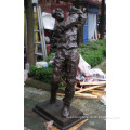 outdoor garden decoration metal craft Golf large bronze statues for sale